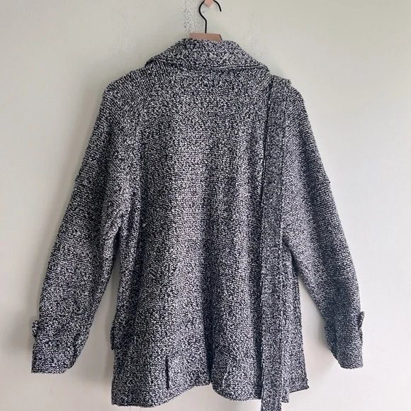 NWT Free People Wool Blend Slouchy Belted Coat - Picture 6 of 7